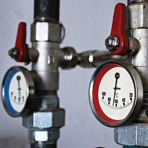 2 thermostat de chauffages