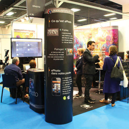 Stand d'Ephoto Dam au salon Documation 2015