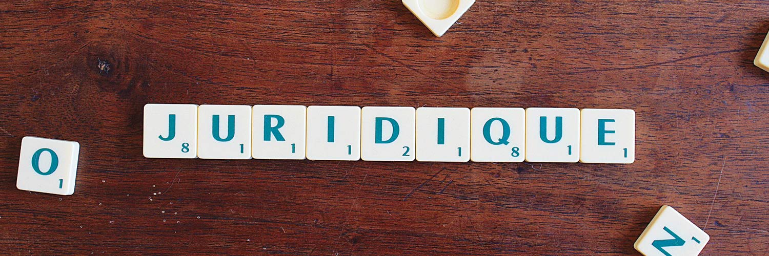 Mot juridique en scrabbles
