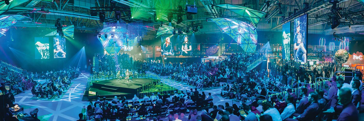 Photo du salon Slush 2019