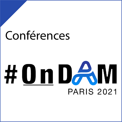 Logo de la conférence OnDAM Paris 2021