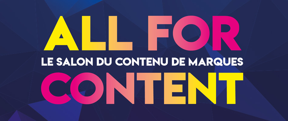 Logo du salon All For Content 2022