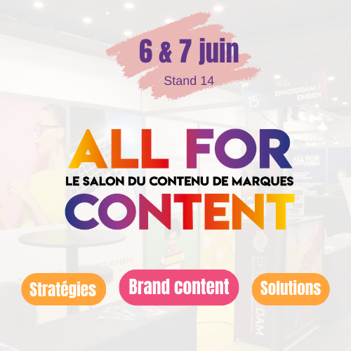 Photo présentant les dates clés pour le salon All For Content