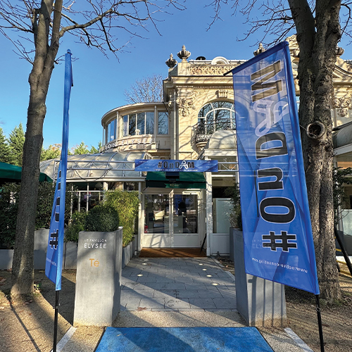 Photo du Pavillon Elysée Tée, bâtiment où se déroule le salon On Dam 2024