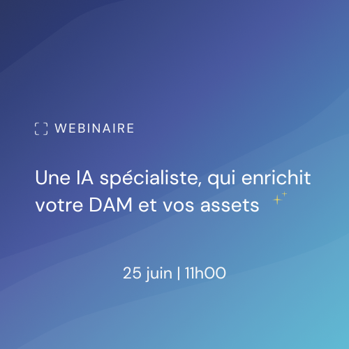 Visuel présentant les informations pour le webinaire que propose Ephoto Dam pour présenter son IA.