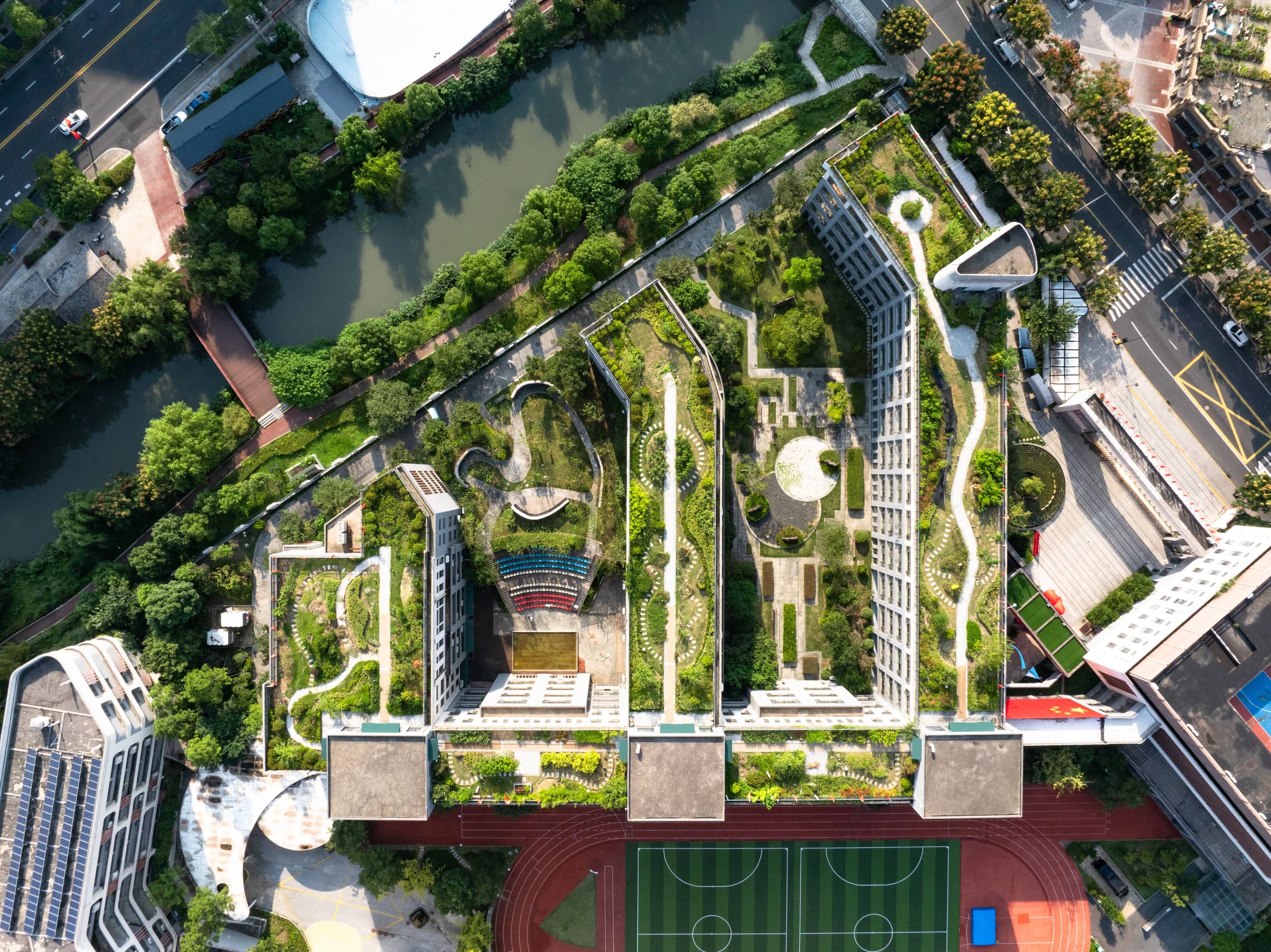 Bâtiment écologique d’une collectivité
