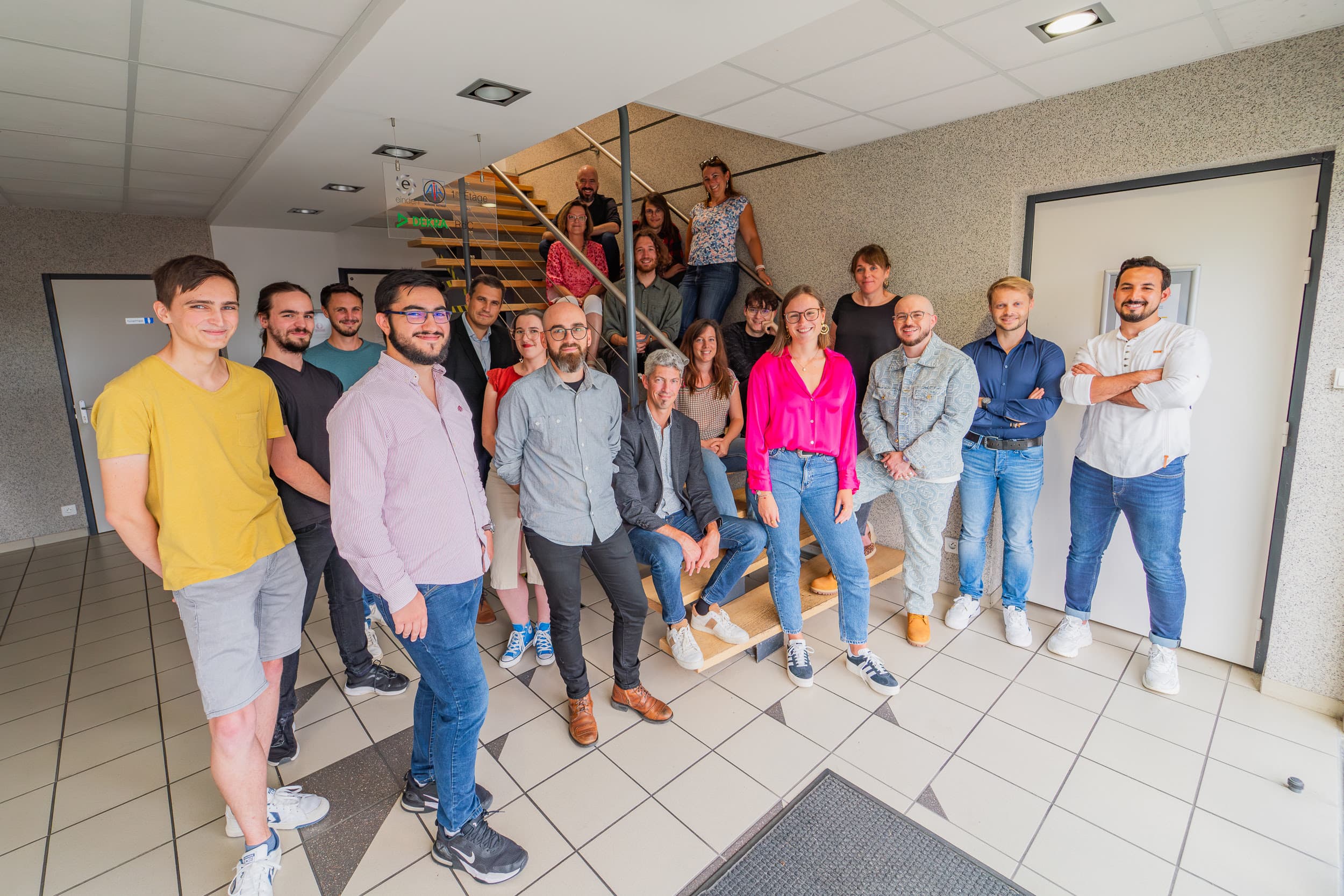 Photo de l'ensemble de l'équipe Ephoto Dam
