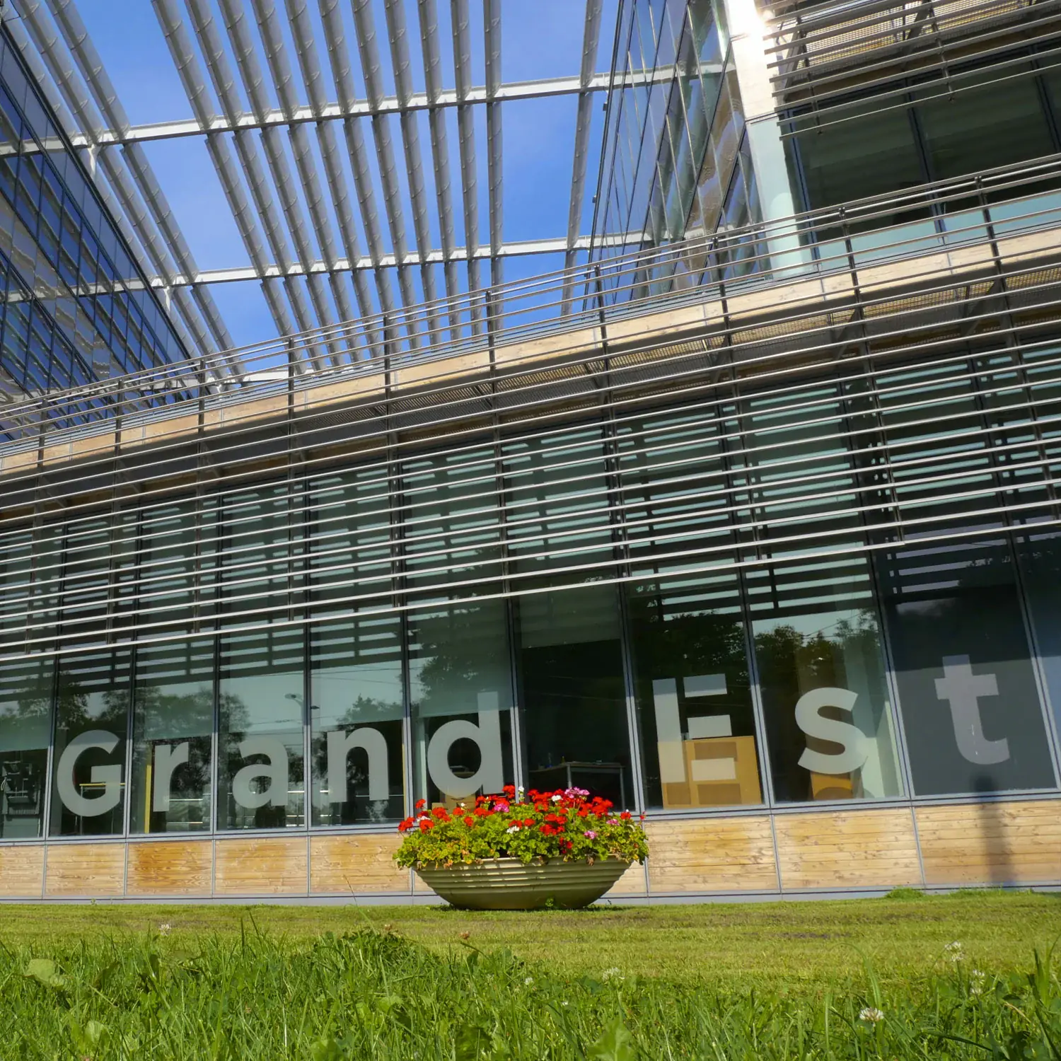 Façade du bâtiment de la Région Grand Est