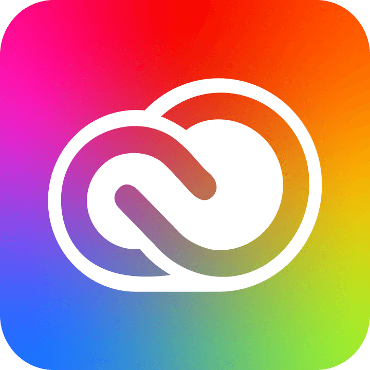 Logo de l'outil Adobe Creative Cloud.