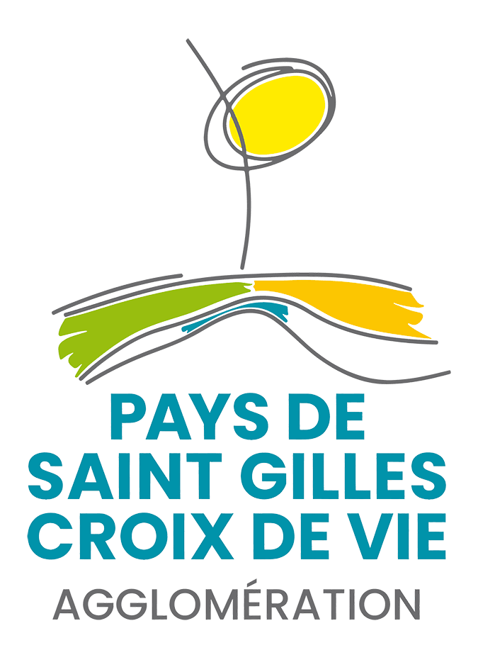 Logo de l'agglomération de Pays de Saint Gilles Croix de Vie