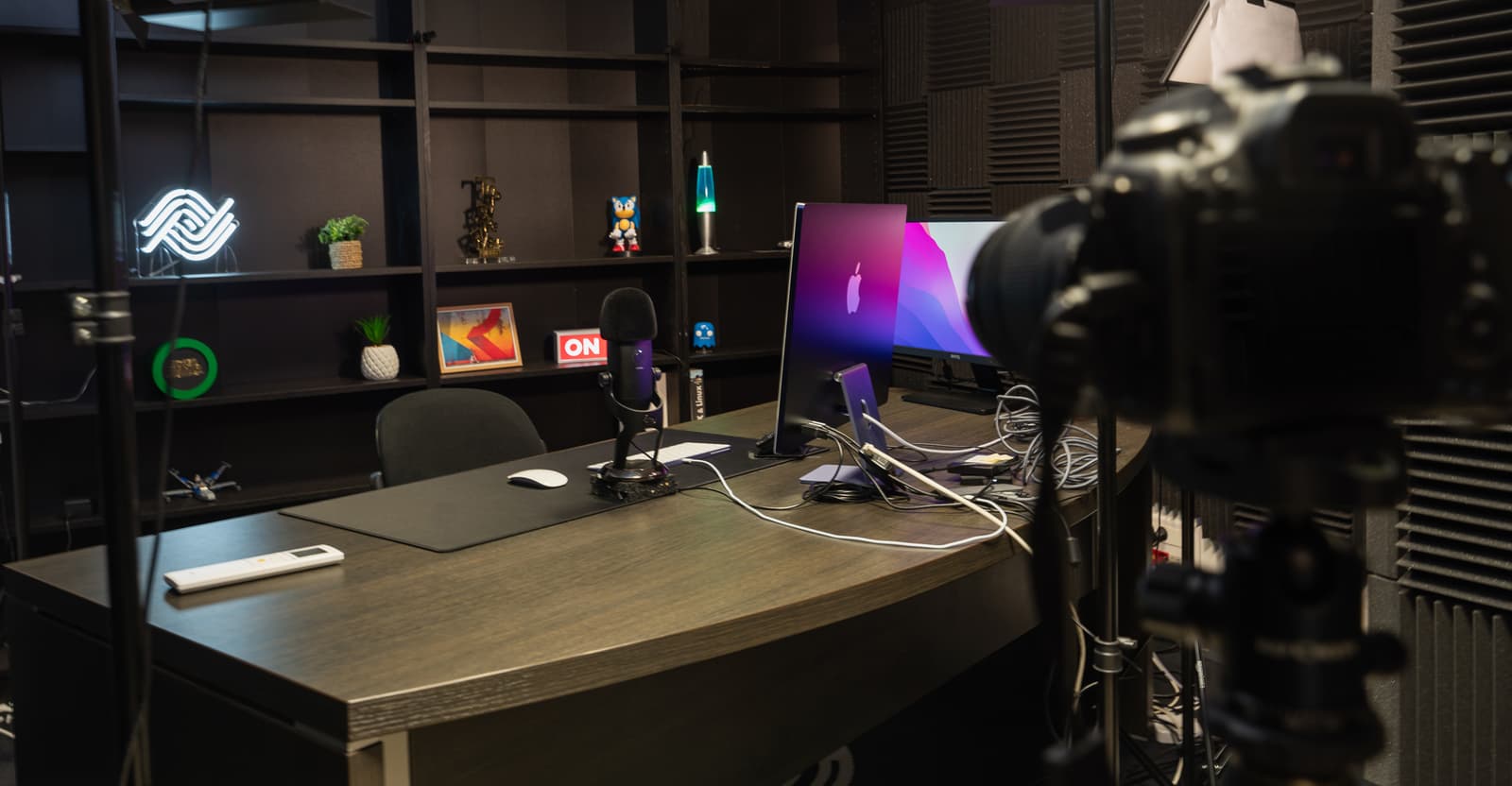 Studio de tournage vidéo professionnel, dédié aux formations personnalisées pour maîtriser le logiciel photothèque Ephoto Dam.